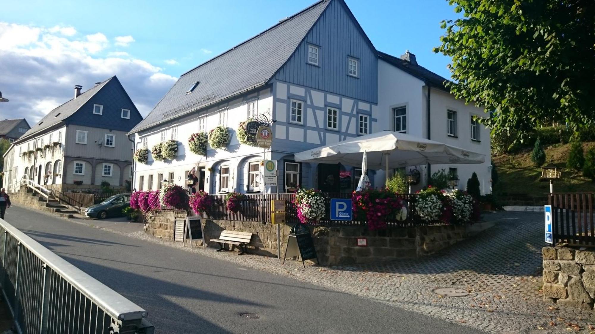 Gasthof Zur Hoffnung Hinterhermsdorf Kültér fotó