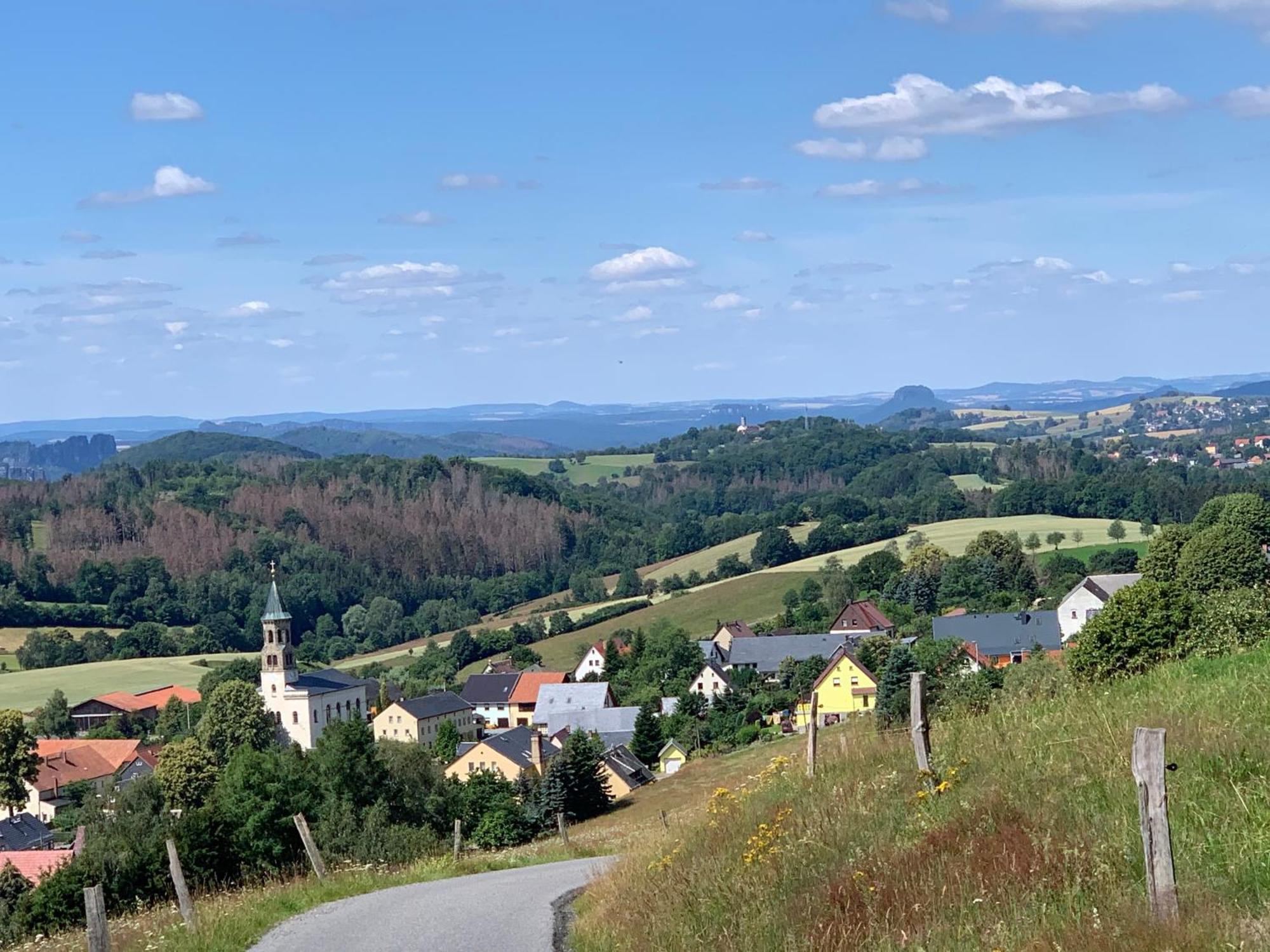 Gasthof Zur Hoffnung Hinterhermsdorf Kültér fotó