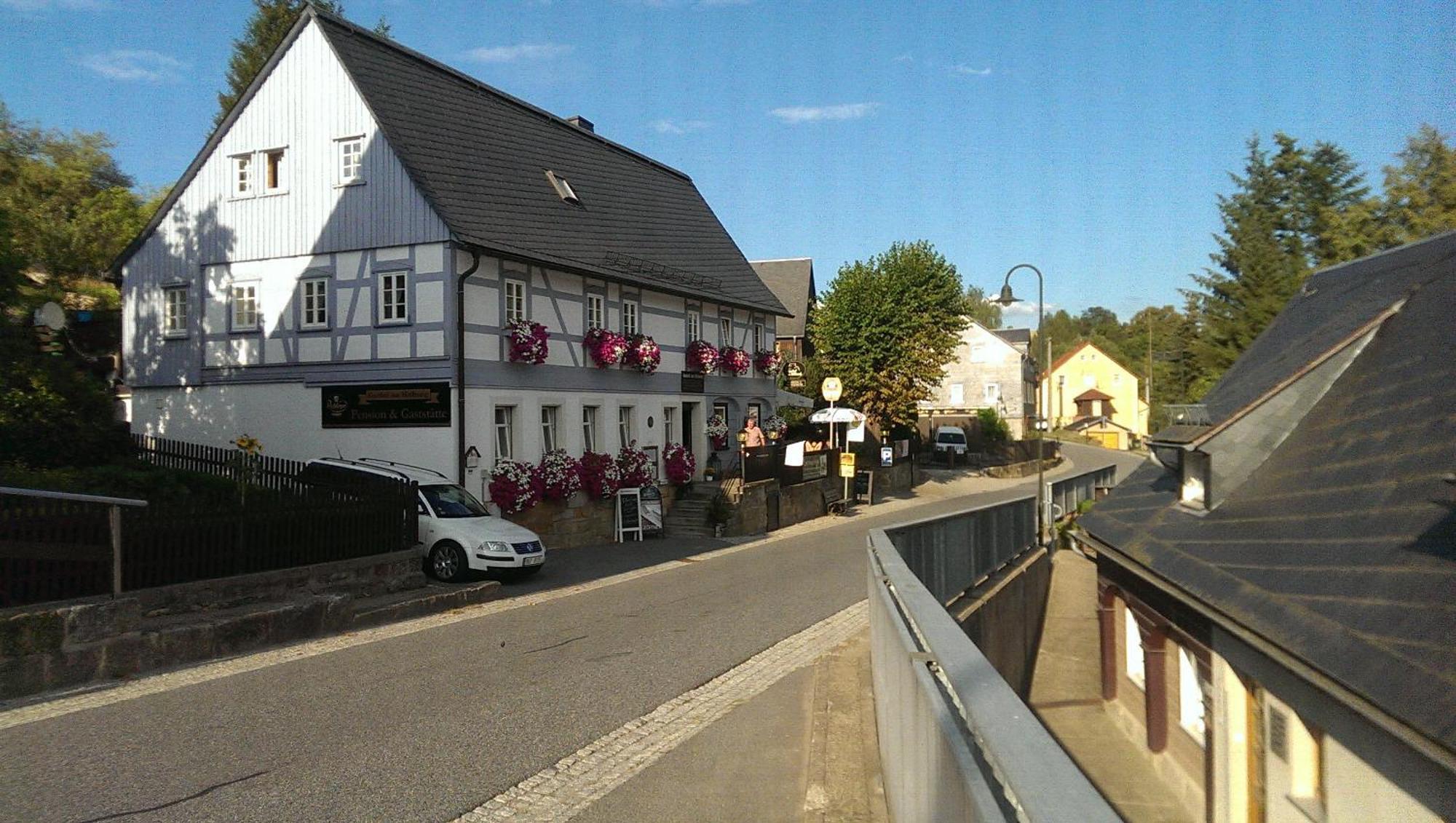 Gasthof Zur Hoffnung Hinterhermsdorf Kültér fotó