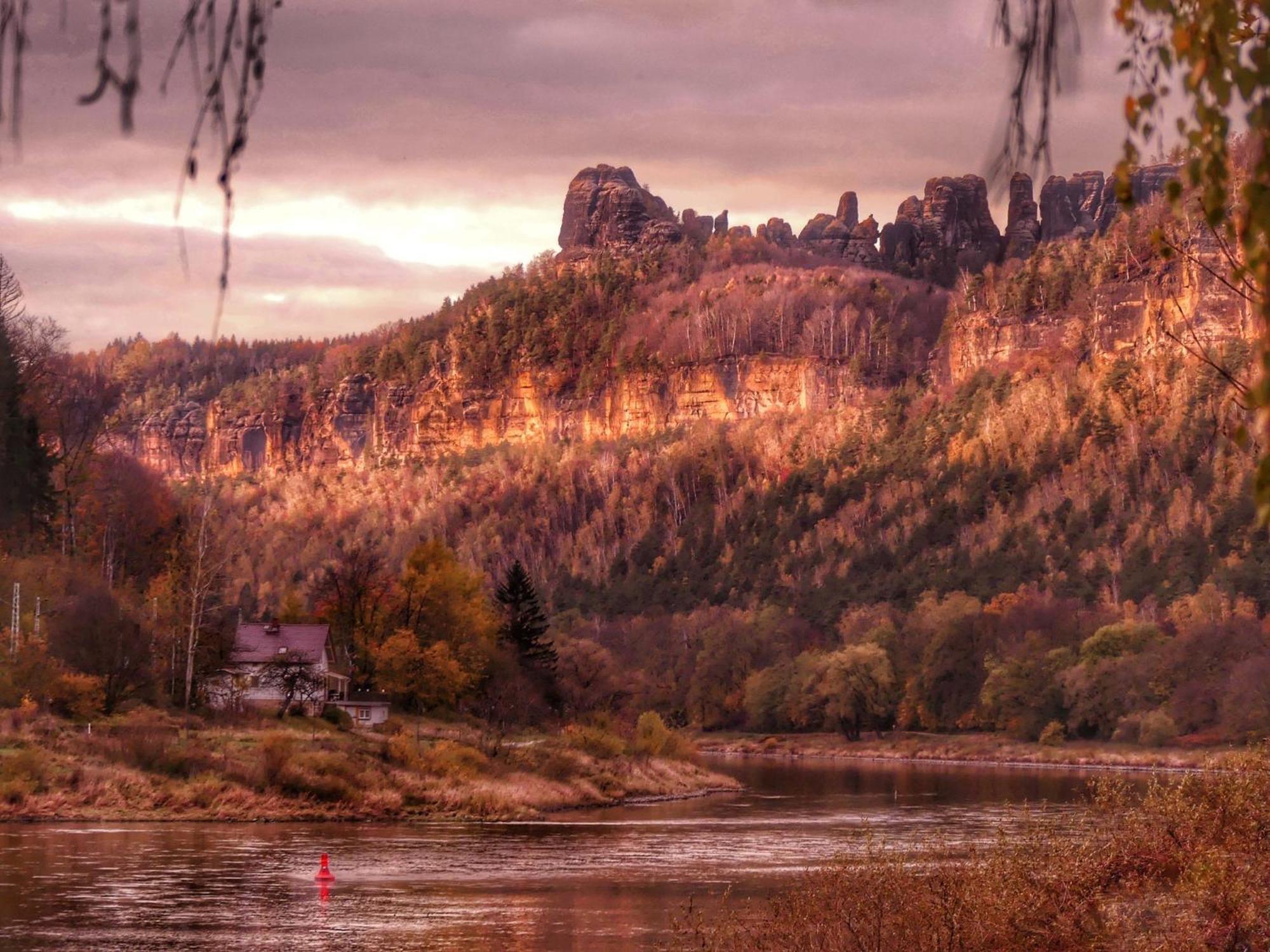Gasthof Zur Hoffnung Hinterhermsdorf Kültér fotó