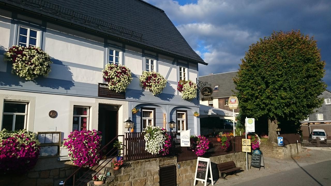 Gasthof Zur Hoffnung Hinterhermsdorf Kültér fotó