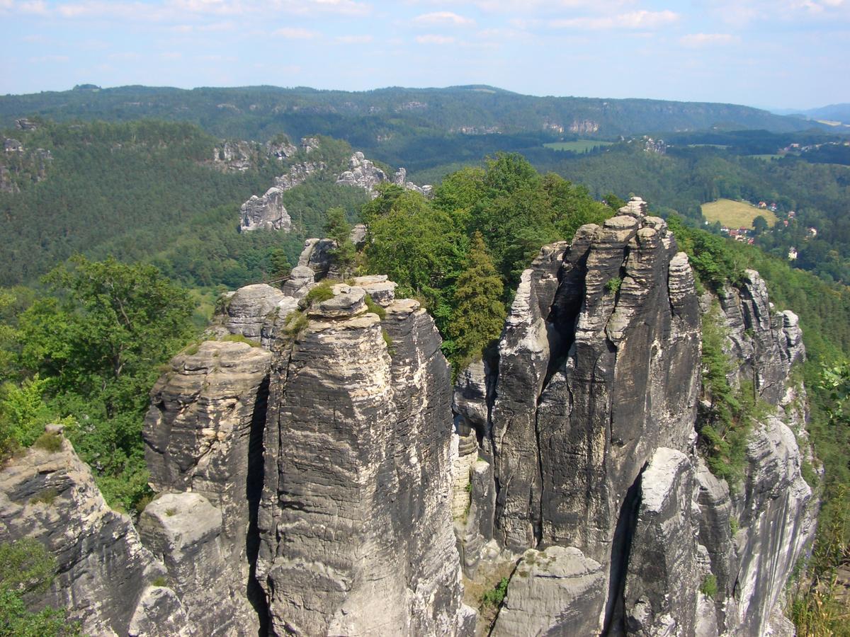 Gasthof Zur Hoffnung Hinterhermsdorf Kültér fotó